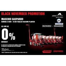 Maschio Gaspardo Romina 8 Row Trailed Vacuum Planter Promotion!