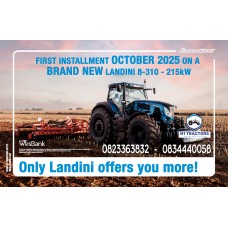 Landini 8-310 (215kW) - GET AHEAD WITH A BRAND NEW LANDINI TRACTOR!