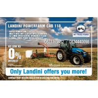 Landini Super 110 RPS Cab Promotion