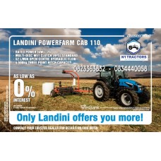 Landini Powerfarm 110 Cab Promotion