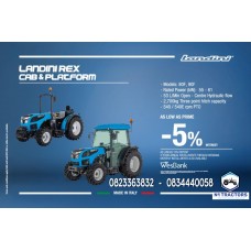 Landini Rex Cab And Platform Promotion!