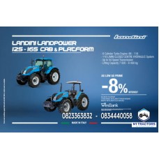 Landini Landpower 125 - 165 Cab And Platform Promotion!