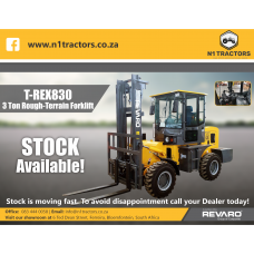 Revaro T-REX830 3 Ton Rough-Terrain Forklift