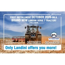 Landini Serie 7 (116-170kW) Promotion - First Installment October 2025